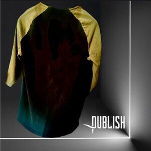 Publish Men's Black & Olive 3/4 Sleeve Shirt